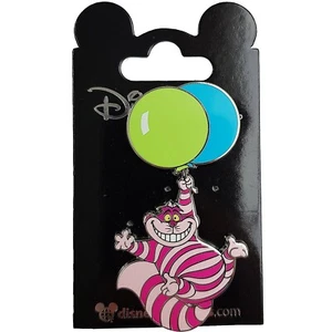 Disneyland Paris Cheshire Cat & Ballon Flying Pin Trading Badge Disney Parks - Bild 1 von 6