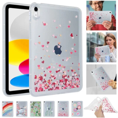 Clear Ultra Thin TPU Case Cover for iPad 5/ 6th 7th 8th 9th 10th 11th Generation - Image 1 of 4