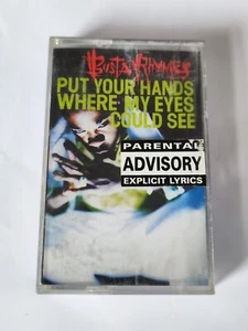 Busta Rhymes - Put Your Hands Where My Eyes Could See - Used Cassette - E3900C - Picture 1 of 4