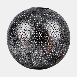 Solarlampe Außenleuchte Gartendeko LED Erdspieß Kugellampe orientalisch H 38cm - Bild 1 von 1