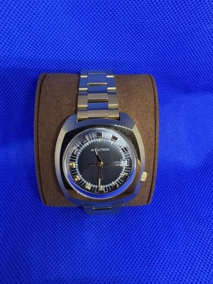 Accutron Legacy Automático Tono Dorado Acero Inoxidable Edición Limitada #163/600 Foto 1 de 4