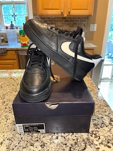 Nike Air Force 1 Low '07 Black White FZ0627-010 Men's Size 9 Authentic - Picture 1 of 8