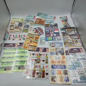 Sticker Lot Reise Urlaub Jolee's EK Success Colorbook & mehr Europa Sätze - Bild 1 von 24