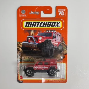 Matchbox Jeep Wrangler Superlift – 70 Years 42/100 – Red Off-Road 2022 - Picture 1 of 3