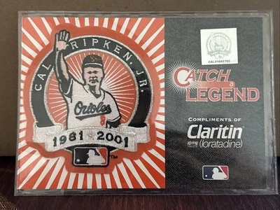 2001 Cal Ripken Jr. "Iron Man" Baltimore Orioles Retirement Jersey Sleeve Patch - Image 1 of 4