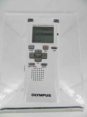 Olympus WS-400S (1024 MB, 272 Hours) Handheld Digital Voice Recorder - Image 1 of 4