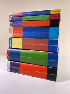 Harry Potter Complete Book Set 1-7 Paperback with Hardback 1st Edit. Bloomsbury - Picture 1 of 10