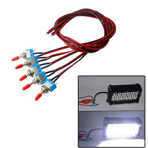 10Pcs Professional Car Mini Toggle Switch With Pre-Wired With 30cm Leads - Foto 1 di 14