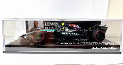 MERCEDES W15 HAMILTON WINNER BRITISH GP 1/43 2024 MINICHAMPS F1 1:43 - Immagine 1 di 4