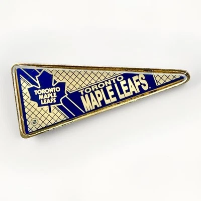 Vintage Toronto Maple Leafs Pennant Lapel Hat Pin NHL Hockey CH - Image 1 of 4