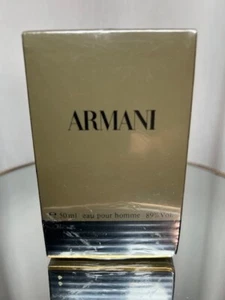 Armani Eau Pour Homme Giorgio Armani edt 50 ml. Vintage 1984 original. - Picture 1 of 4