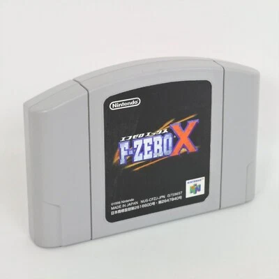 Nintendo 64 F-ZERO X F Zero Cartridge Only n6c - Image 1 of 2