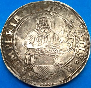 Lübeck 1 Thaler 1559 Germany Silver RARE - Picture 1 of 12