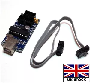 USBTiny USBtinyISP AVR ISP Programmierer für Arduino Bootloader MEAG2560 UNO R3 UK - Bild 1 von 2