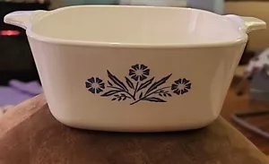 Corning Ware P-43-B 24 Unzen Blaue Blumen Made in USA ohne Deckel - Bild 1 von 6