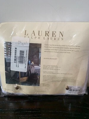 Ralph Lauren Bedding - Rock River Queen Bed Skirt (Check, Plaid) - New, Unused - Image 1 of 3