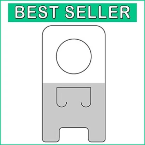 1000 Premium Clear Retail Hang Tabs - Easy Application, Ideal for Merchandising - Picture 1 of 11