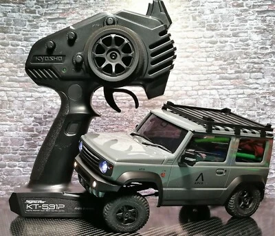 Kyosho MINI-Z 4X4 MX-01 Suzuki Jimny Sierra Apio TS4 4WD Crawler LED-Licht RTR - Bild 1 von 4