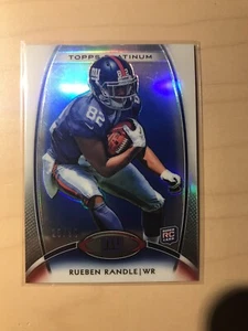 2012 Rueben Randle Rc Lot SPx Jersey Topps Platinum - Picture 1 of 6