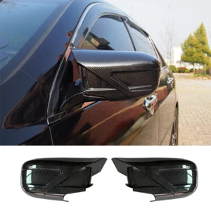 For Honda Accord 2003-2007 Carbon Fiber OX Horn Rear View Side Door Mirror Cover - Picture 1 of 11