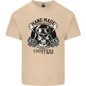 Handmade Choppers Biker Motorcycle Bike Mens Cotton T-Shirt Tee Top - Picture 1 of 101