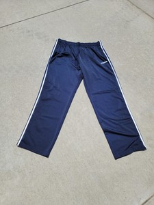 adidas Men White Striped Activewear 