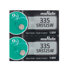 Murata 335 Sr512sw Silver Oxide Watch Battery 1.55V [2-Pack]