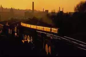 metal sign 543039 47426 leaves stalybridge for york uk a4 12x8 aluminium - Picture 1 of 1