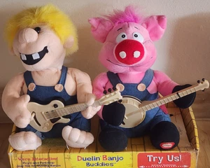 Tekky Toys Dueling Banjo Duelin Buddies Musical Singing Floyd & Porkchop 2001 - Picture 1 of 15