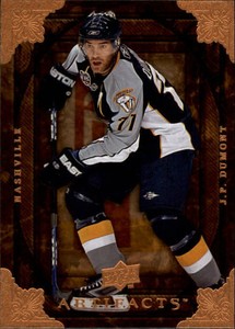 2008-09 Artifacts Predators Hockey Card #44 J.P. Dumont