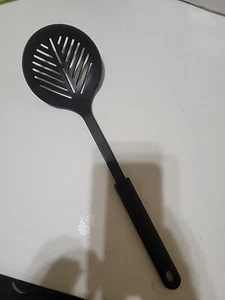 Calphalon Black Nylon Skimmer Strainer Slotted Spoon Heat Resistant 14.75" USA - Picture 1 of 7