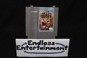 Bad Dudes NES Nintendo Authentic Tested Works! Cart Only!