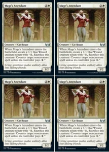 MTG - 4x MAGE'S ATTENDANT - Streets of New Capenna (U) - Picture 1 of 1