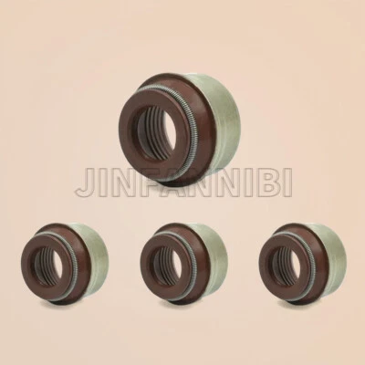 4x Valve Stem Seal Kit for Harley Dyna Softail Evo Big Twin & Twin Cam 1984-2004 - Image 1 of 4