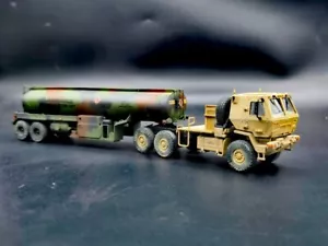 Camion cisterna M1088 fatto in casa 1/72 US Army serie FMTV modello finito verniciato - Foto 1 di 6