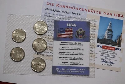 🧭 🇺🇸 USA STATE QUARTERS 2000 SEALED MINT SET B79 #814 - Image 1 of 4