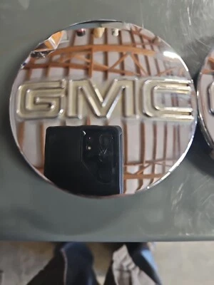 2004-2013 GMC Canyon Sierra 1500 Yukon Chrome Wheel Center Hub Cap OEM 9595759 - Image 1 of 4