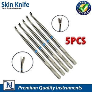 Cuticle Pusher Trimmer Dead Skin Removal Manicure Pedicure Nail Art 5Pcs - Picture 1 of 3