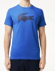 Lacoste SPORT 3D Print Crocodile Breathable Jersey T-Shirt-TH2042 51/ Size M - Picture 1 of 6