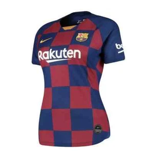 Official NIKE Barcelona Ladies Home Shirt 2019/ 2020 - Picture 1 of 11