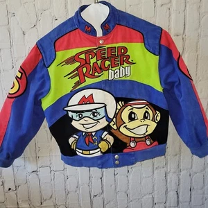 Rare Speed Racer Baby jacket 2008 RR design snap front Youth XL - Picture 1 of 12
