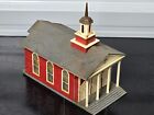 Vintage HO Scale Model Train Colonial Church Building
