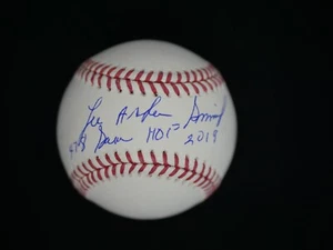 LEE ARTHUR SMITH FULL NAME SIGNED OFFICIAL OMLB BASEBALL 478 SAVES HOF 2019 JSA - Picture 1 of 2