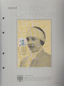 BRD Edition Deutsche Maxi-Karte 1988 - Cilly Aussem, deutsche Tennisspielerin - Bild 1 von 2