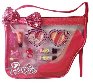 Mattel Barbie Sweet Girl Cosmetic Tote Girls Makeup Kit - Picture 1 of 7