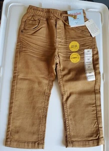 Cat & Jack Pants Boy's Girl's Size 2T Straight School Approved Khaki Pants New  - Picture 1 of 10