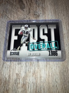 Bo Jackson 2023 Leaf Draft First Overall #6 Raiders Auburn Tigers