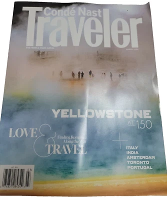 CONDE NAST TRAVELER MAGAZINE MARCH 2022 ISSUE YELLOWSTONE  AT 150 VOLUME 57 NO 2 - Image 1 of 4