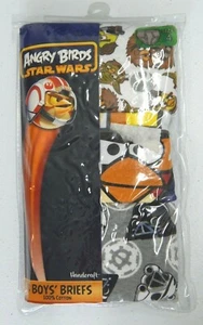 Angry Birds Star Wars Boy's 3 Pair Pack Briefs Size 4 Underwear  - Picture 1 of 4