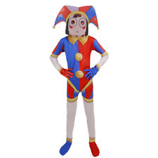 The Amazing Digital Circus Pomni Cosplay Costume Uniform Jumpsuit Hat Adult Kids